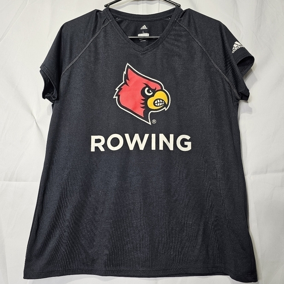 Adidas Cardinals Rowing large Climate short sleeve shirt - Picture 1 of 7